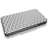 Odea Guevara Stone Aluminyum Sedir Puro Taşıma Çantası Silver 5li - 00-Siyah - Beyaz - 1 - 2 cm