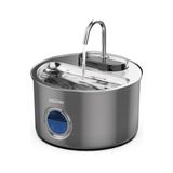 Odea Haustier WF009LS Otomatik Kedi Su Sebili,kedi Su Çeşmesi, Su Pınarı 3.5lt Geniş Hazne, Çelik Tabla, Ultra Sessiz, Bpa Içermez (Beyaz, 3.5 Lt)