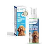 Odea Healthonmed Köpek ve Kedi Deri & Tüy Koruyucu Sprey – Doğal Vegan Formül, Kene ve Pireye Karşı Etkili, Kaşıntı Giderici, Tüy Dökmeyi Azaltır, Kötü Kokuyu Önler, Gün Boyu Koruma – 200 ml