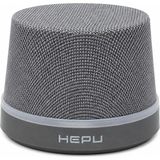 Odea Hepu HP-MS01G Manyetik Bluetooth Hoparlör Telefon Standlı Kablosuz Hoparlör, Bluetooth 5.3 Tws Stereo, 360° Ses Efekti Rgb LED Işıklı, Type-C Şarjlı Taşınabilir Hoparlör Gri - Adaçayı Yeşili