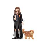 Odea Hermione Granger Crookshanks | Harry Potter Heykelcik, Büyücü Dünya Figürleri, - (DipCamo)Charcoal-White