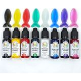 Odea Hobiflex Epoksi Reçine Sıvı Pigment Boya Transparan Set 8 Renk 20 ml (160 Ml)
