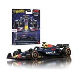 Odea Hot Wheels Ölçek 1:64 Premium Formula 1 Koleksiyon Oyuncak Yarış Arabası Gerçek Lastikler ve Metal/metal Gövde ve Şasi (Stiller Değişebilir), JBM12