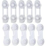 Odea Ideal Baby 10 Parça Bebek Güvenlik Seti, Çok Amaçlı Çocuk Emniyet Kilidi - 0 - 2 Yaş - 001 - Beyaz