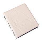 Odea Instax Spiralli Polakart Fotoğraf Albümü, 6X9CM, 68 Fotoğraf Kapasitesi (Beyaz)
