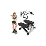 Odea Ipli Fitness Stepper Egzersiz Aleti Total Body Twister Crosstep Step Siyah
