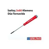 Odea Izeltas Izeltaş 3 * 80 Düz Uçlu Klemens Tornavida