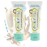 Odea Jack N' Jıll Jack N Jill Doğal Sertifikalı Diş Macunu - Milkshake Aromalı 2 Adet x 50G - 00-Siyah - Beyaz
