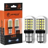 Odea Joyecar P21W Turuncu X9 Serisi 1156 P21W BA15S 180° Tek Duy Geri Vites Fren Sinyal Park Stop Gündüz Farı Lamba Turuncu-Amber