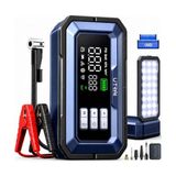 Odea Jstar JS30 16000MAH 7000A Bitik Akü Çalıştıran Jump Starter Akü Takviye Cihazı+Lastik Şişirme+ Obd2 Araç TEŞHIS(18W TYPE-C+160W Dc+Çanta)