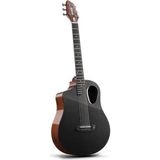 Odea Karbon Fiber Akustik Gitar - Parlak Kahverengi - 3 Renk Sunburst