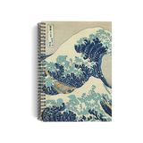 Odea Katsushika Hokusai/the Great Wave Off KANAGAWA,1829 | Spiralli Defter 05 | A5 | Çizgisiz | 100 Sayfa