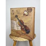 Odea Keman Desenli Fotoğraf Albümü - 600 Fotoğraf Kapasiteli
