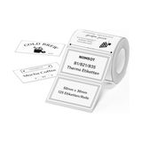 Odea Kendinden Yapışkanlı Termal Etiketler, B1/B21/B3S Etiket Bandı, Okul, Ev, Ofis, Küçük Işletmeler Için Kağıt (Beyaz-Dikdörtgen, 50 x 30 Mm) - 41 Delft Blue