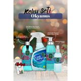 Odea Kolonya 150ML, Sıvı ve Köpük Sabun 500ML, Oda Kokusu 500ML Okyanus ve Rosie Pamuk - 10 Adet