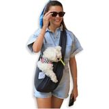 Odea Koyu Gri Köpek Taşıma Çantası, Pratik Ana Kucağı Tasarımı