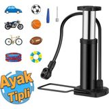 Odea Küçük Ayak Tipi Pompa Tekli Teker Araç Bisiklet Top Bot Lastik Şambrel Şişirme Pompası 1 Adet