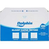 Odea Kullan At Market Dolphin Klozet Kapak Örtüsü 200LÜ - 001-Renkli
