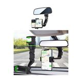 Odea Kyrotech Dikiz Aynası, Koltuk Arkası, Çalışma Masası Telefon Tutucu, Standart, Iphone, Samsung, Xiaomi, Huawei Uyumludur, 360 Dönebilen Çok Fonksiyonlu Akrobat Telefon Tutucu
