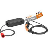 Odea Lapp Mobil Taşınabilir 22 Kw Kablolu Ac Şarj Istasyonu 32A, 3 Fazlı, 6m