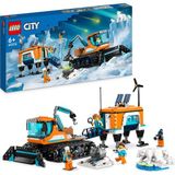 Odea LEGO City Kutup Keşif Kamyonu ve Mobil Laboratuvarı 60378-9 Yaş ve Üzeri Çocuklar Için Yaratıcı Oyuncak Yapım Seti
