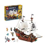 Odea Lego® Creator 3’ü 1 Arada Korsan Gemisi 31109-9 Yaş ve Üzeri Için Yaratıcı Oyuncak Yapım Seti (1260 Parça)