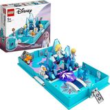 Odea LEGO | Disney Princess Elsa ve Nokk Hikaye Kitabı Maceraları 43189-5 Yaş ve Üzeri Prenses Seven Çocuklar Için Yaratıcı Oyuncak Yapım Seti (125 Parça) - Ahşap