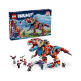 Odea LEGO Dreamzzz Cooper’ın Robot Dinozoru C-Rex 71484 – 9 Yaş ve Üzeri Kız ve Erkek Çocukları Için 4 Minifigür ve T. Rex Modeli Içeren Oyuncak Yapım Seti, Çocuklar Için Doğum Günü Hediyesi (917 Parça)