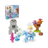 Odea Lego® Duplo │ Disney Elsa ve Bruni Büyülü Ormanda 10418, 2 Yaş ve Üzeri Çocuklar Için Elsa Mini Bebek Figürü Içeren Eğitici Oyuncak Yapım Seti, 31 Parça