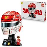Odea LEGO Editions Scuderia Ferrari Hp Charles Leclerc Kaskı 43014-14 Yaş ve Üzeri Çocuklar Için Minifigür ve Imzalı Markalı Levha Içeren Yaratıcı Oyuncak Yapım Seti, Hediye Fikri (886 Parça)