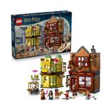 Odea LEGO Harry Potter Kaliteli Quidditch Malzemeleri ve Dondurma Salonu 76452-8 Yaş ve Üzeri Çocuklar Için Diagon Yolu Dükkanlarını Içeren Yaratıcı Oyuncak Yapım Seti, Doğum Günü Hediyesi (795 Parça)