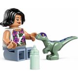 Odea LEGO Jurassic World - Sammy ve Yeşil Baby Velociraptor Dinozor Biberon Orijinal Minifigürler 5701206524042