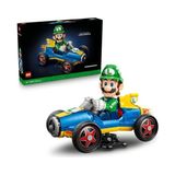 Odea LEGO Mario Kart – Luigi ve Mach 8 72050 | Yetiskin Kadinlar ve Erkekler Için Sergileme Standi ve Figür Içeren Dekoratif Model Yapim Seti, Hediye Fikri (2234 Parça)