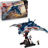 Odea LEGO ǀ Marvel Avengers: Ultron Çağı Quinjet 76325 – 12 Yaş ve Üzeri Süper Kahraman Seven Çocuklar Için Minifigür Içeren Koleksiyonluk Marvel Uçağı Oyuncak Yapım Seti, Süper Kahraman Aksiyonu (1131 P)