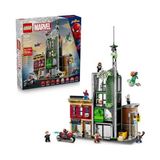 Odea LEGO ǀ Marvel Örümcek Adam, Oscorp'a Karşı 76324 – Süper Kahraman Savaşlarını Seven 10 Yaş ve Üzeri Çocuklar Için Interaktif Oyun ve Sergileme Deneyimi Sunan Yapım Seti, Hediye Fikri (808 Parça)