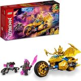 Odea Lego® Nınjago® Jay'in Altın Ejderha Motosikleti 71768-7 Yaş ve Üzeri Için Bir Ninja Motosikleti Içeren Oyuncak Yapım Seti (137 Parça)