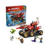 Odea LEGO Nınjago Kara Gemisi 71869 | 9 Yaş ve Üzeri Çocuklar Için Zane ve Nya Minifigürleri Içeren Oyuncak Yapım Seti, Hediye Fikri (1214 Parça)