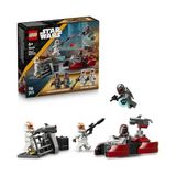 Odea LEGO Star Wars Mandalore Kusatmasi Savas Paketi 75449 | 6 Yas ve Üzeri Çocuklar Için 2 Mandalorian Süper Komando Minifigürü Içeren Oyuncak Yapim Seti, Hediye Fikri (116 Parça)