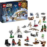Odea Lego® Star Wars™ Yılbaşı Takvimi 2023 75366-6 Yaş ve Üzeri Star Wars Seven Çocuklar Için 9 Karakter ve 15 Mini Model Içeren Yaratıcı Oyuncak Yapım Seti (320 Parça)