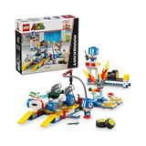 Odea LEGO Super Mario: Mario Kart – Toad’un Garajı 72035, 8 Yaş ve Üzeri Erkek ve Kız Çocukları Için, 2 Mavi Toad Karakter Figürü Içeren Yaratıcı Oyuncak Yapım Seti, Doğum Günü Hediyesi (390 Parça)