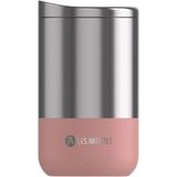 Odea Les Artistes Paris Isı Yalıtımlı Çelik Termos Mug 350ML Split Pink 3+ Yaş Pembe