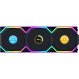 Odea Lian Li Unı Fan Reverse Sl Wıreless LCD 3X120MM Rgb Kablosuz Kasa Fanı Siyah - 0-Bordo - 3 x 120 mm