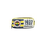 Odea Lisanslı Çift Bölmeli Kalem Çantası, Sarı Lacivert, Dekomus Cep Defteri Hediyeli