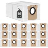 Odea Loohaoc 16'lı Elektrikli Süpürge Çantası, Süpürme Robotu L10S Ultra/xiaomi X10+/DREAME L10 Ultra, L10S Pro ULTRA/L20 Ultra/xiaomi X10+ ile Uyumlu, Yedek Toz Torbası