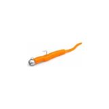Odea Lrf Baby Worm Silikon Yem ve 1.2g Jighead Seti - Tırtıklı Has Kuyruk 5cm Ajing/lrf Takımı, Istavrit ve Mırmır Için Yüksek Görünürlüklü Sahte Balık Ye