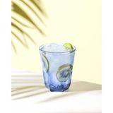 Odea Madame Coco Domme Plastik Bardak Lacivert 445 ml - 00-Siyah - Beyaz