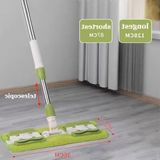 Odea Mandallı Kaliteli Mop - 360° Döner Başlıklı, Uzun Saplı