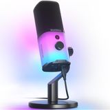 Odea Maono Yazılımlı Xlr/usb Oyun Mikrofonu, Akış Podcast Vokal Kaydı Için Rgb'li Dinamik Pc Mikrofonu, Sessiz Düğmeli Bilgisayar Mikrofonu, Kazanç Düğmesi, Ses Kontrolü, Masaüstü Standı PD100X - 10 Adet