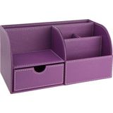 Odea Masaüstü Düzenleyici,kalemlik,kumandalık,küpbloknotluk,tabletlik,kitaplık,6 Gözlü,çekmeceli,desktop Organizer,vegan,24,5 * 13 * 12 - 0