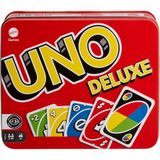 Odea Mattel Games Sevilen Uno Deluxe Kart Oyunu, Ailelerin Favorisi , K0888 - Acı Kahverengi